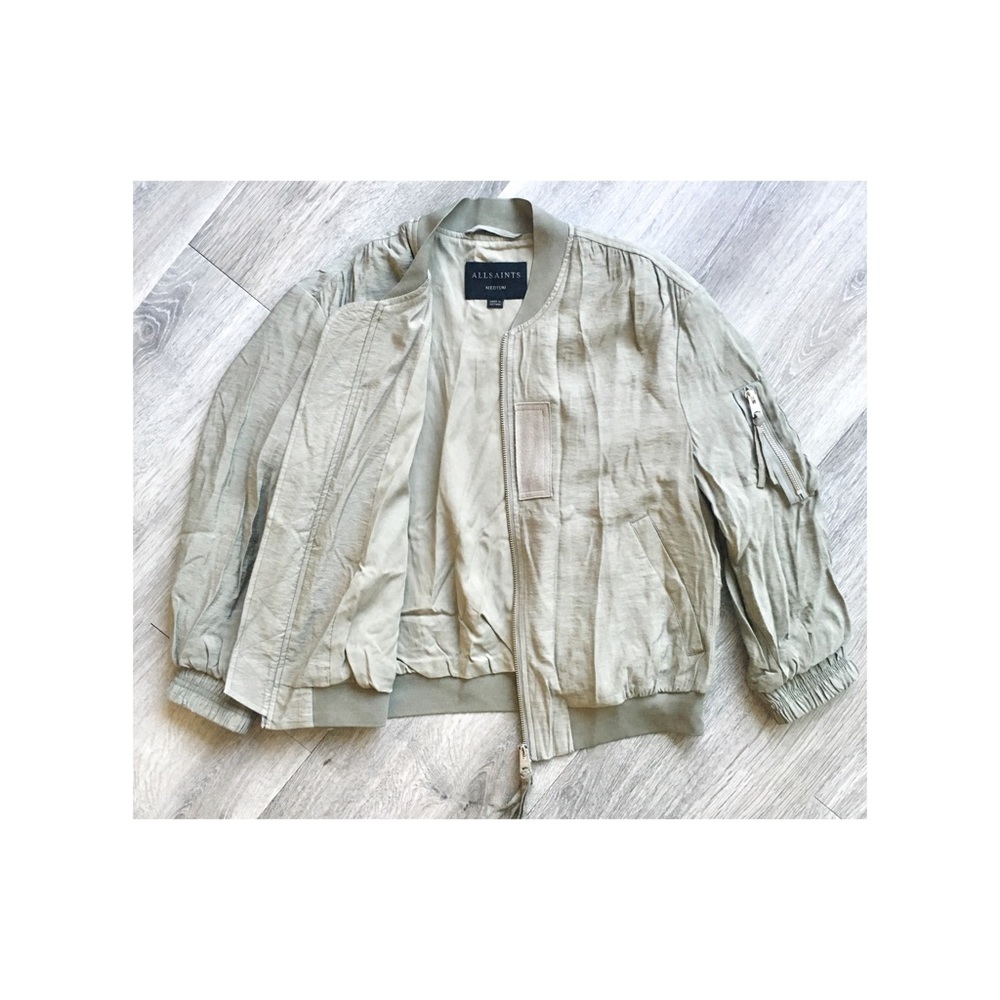 All Saints • “Angie” Bomber Jacket - Picture 3 of 7
